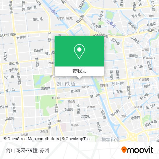 何山花园-79幢地图