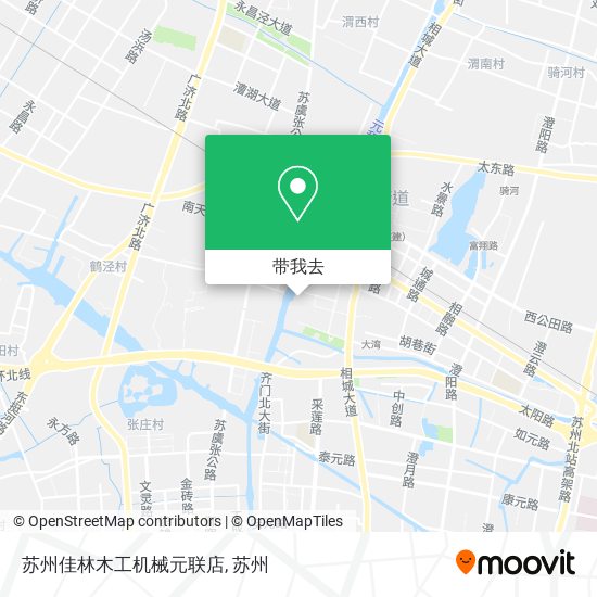 苏州佳林木工机械元联店地图