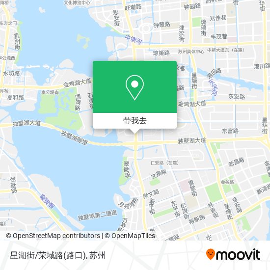 星湖街/荣域路(路口)地图