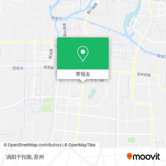涡阳干扣面地图
