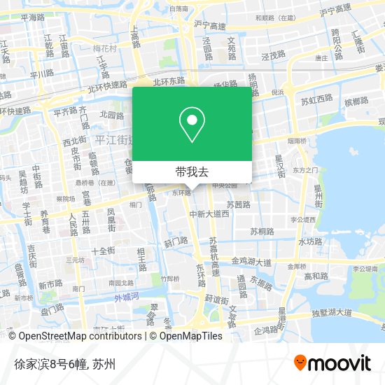 徐家滨8号6幢地图