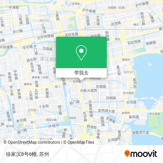 徐家滨8号6幢地图