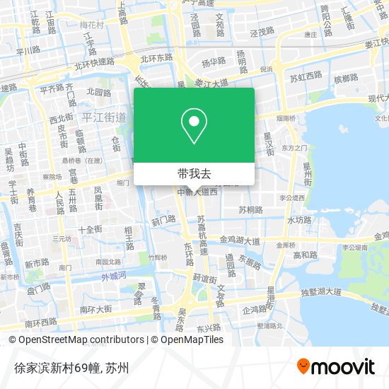 徐家滨新村69幢地图