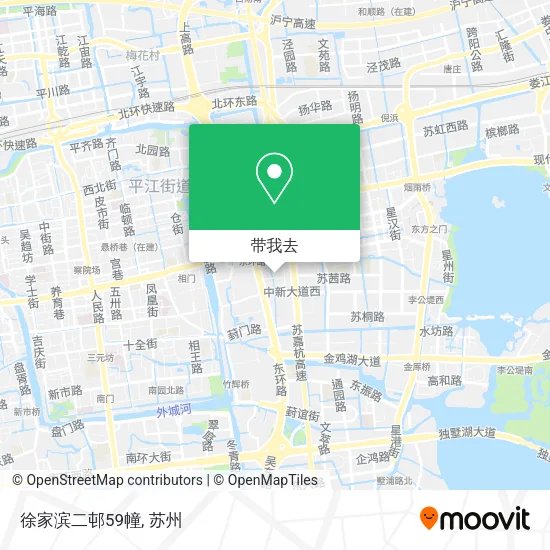 徐家滨二邨59幢地图