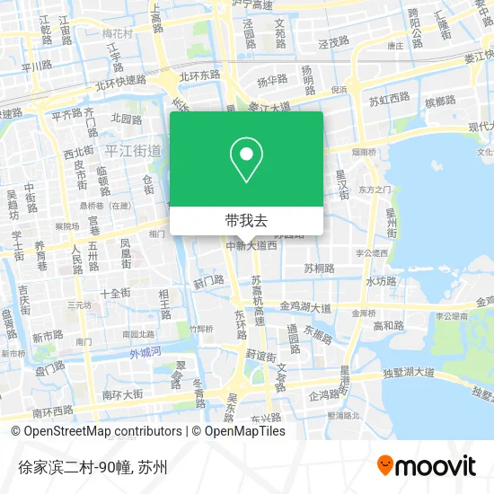 徐家滨二村-90幢地图