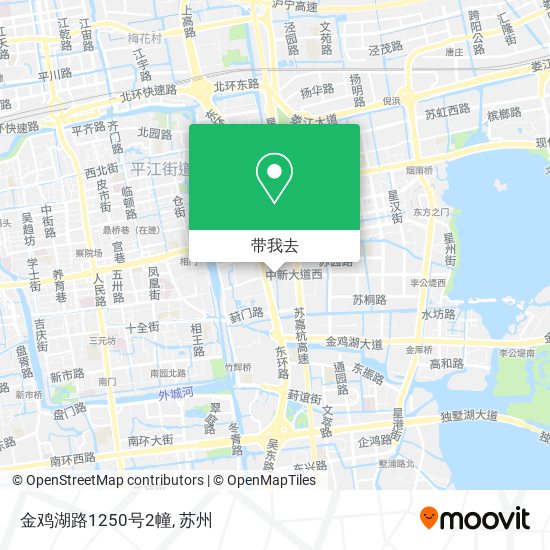 金鸡湖路1250号2幢地图