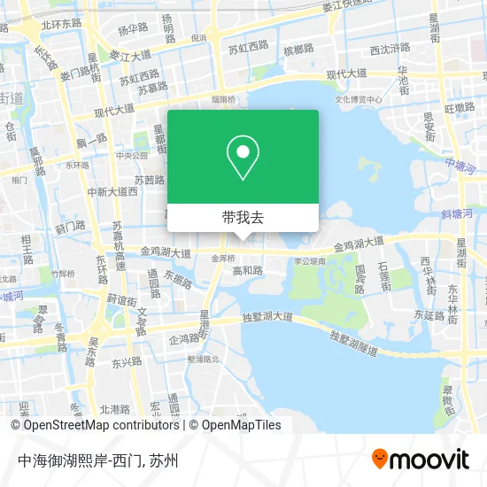 中海御湖熙岸-西门地图