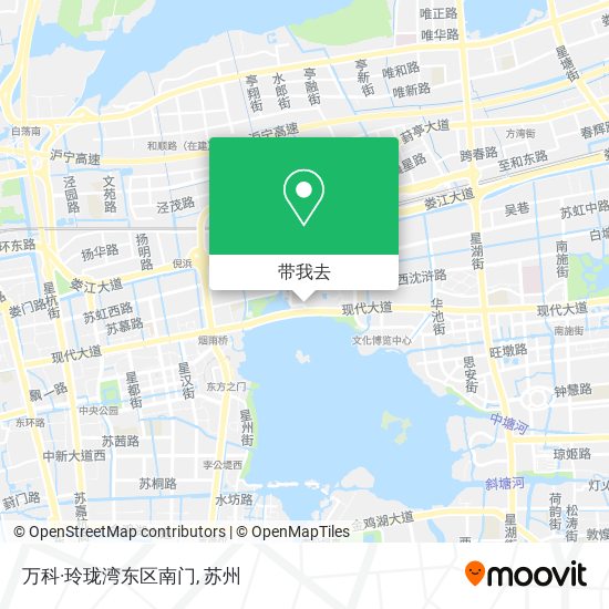 万科·玲珑湾东区南门地图