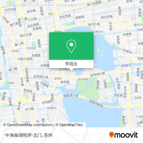中海御湖熙岸-北门地图