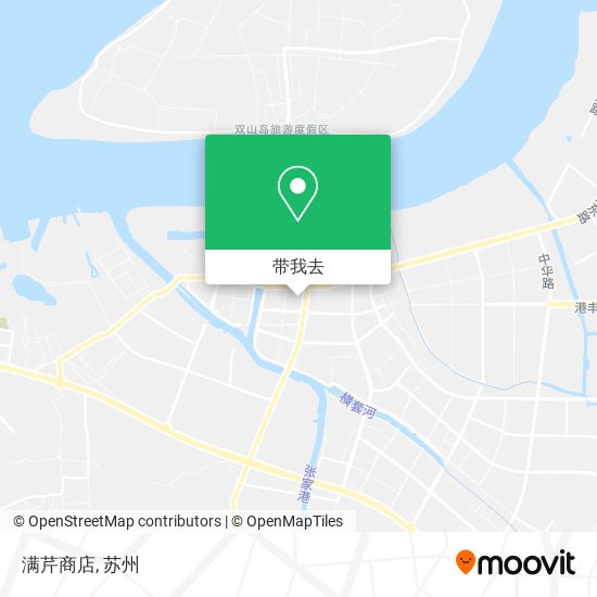 满芹商店地图