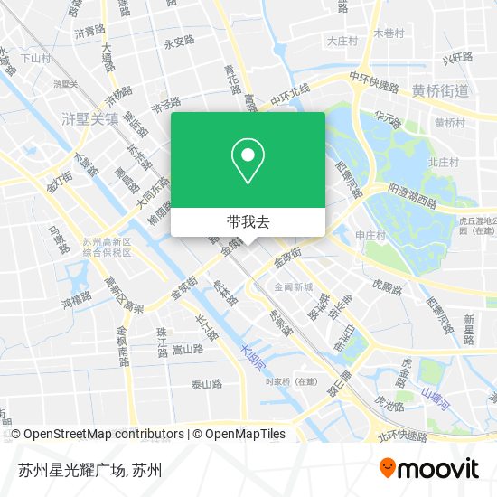 苏州星光耀广场地图