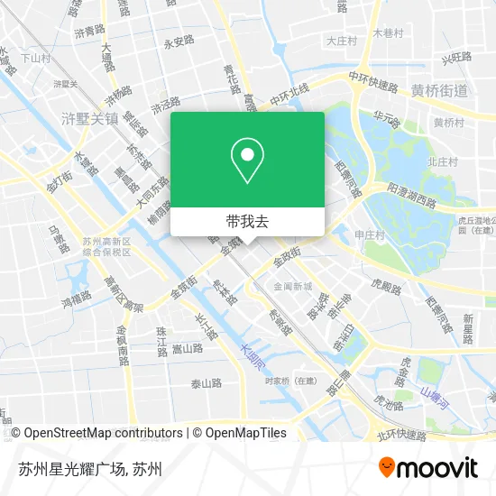 苏州星光耀广场地图
