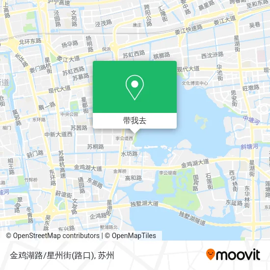 金鸡湖路/星州街(路口)地图