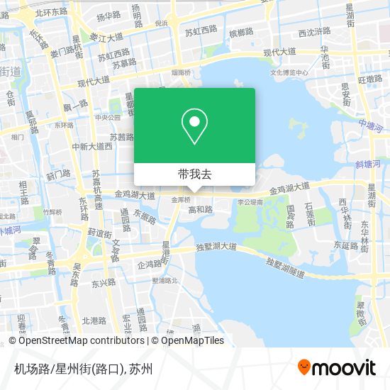 机场路/星州街(路口)地图