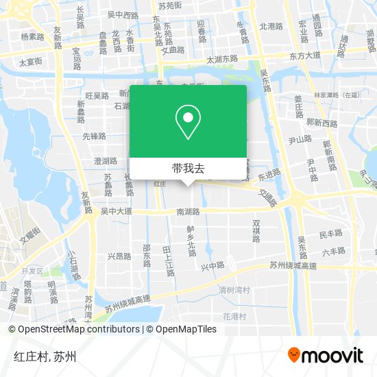 红庄村地图