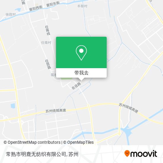 常熟市明鹿无纺织有限公司地图