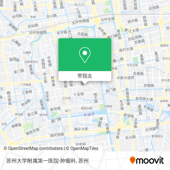 苏州大学附属第一医院-肿瘤科地图