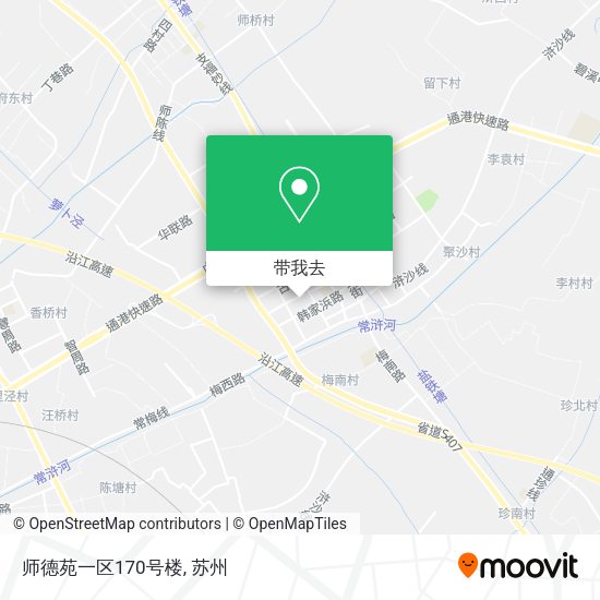 师德苑一区170号楼地图