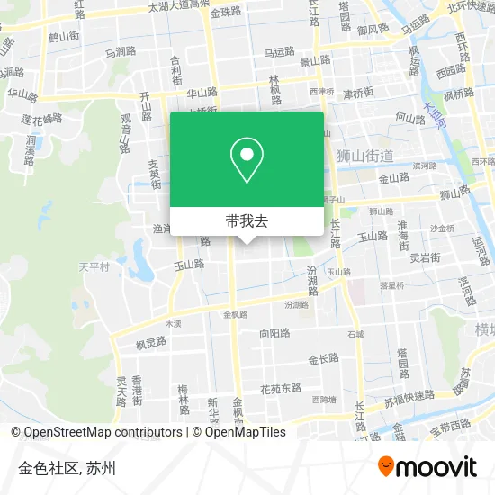 金色社区地图
