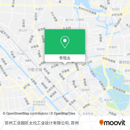 苏州工业园区太伦工业设计有限公司地图