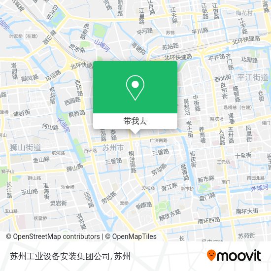 苏州工业设备安装集团公司地图
