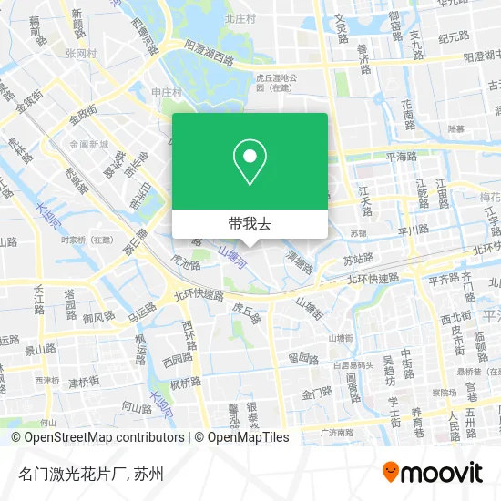 名门激光花片厂地图