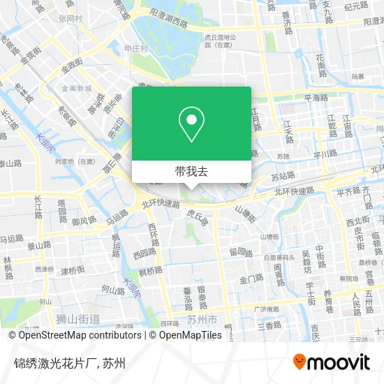 锦绣激光花片厂地图