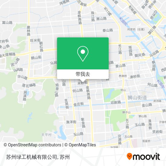 苏州绿工机械有限公司地图