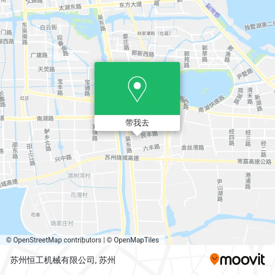 苏州恒工机械有限公司地图