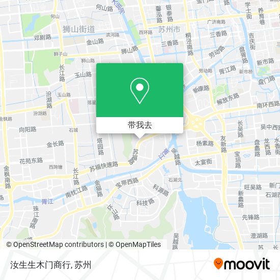 汝生生木门商行地图