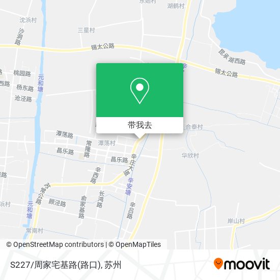 S227/周家宅基路(路口)地图