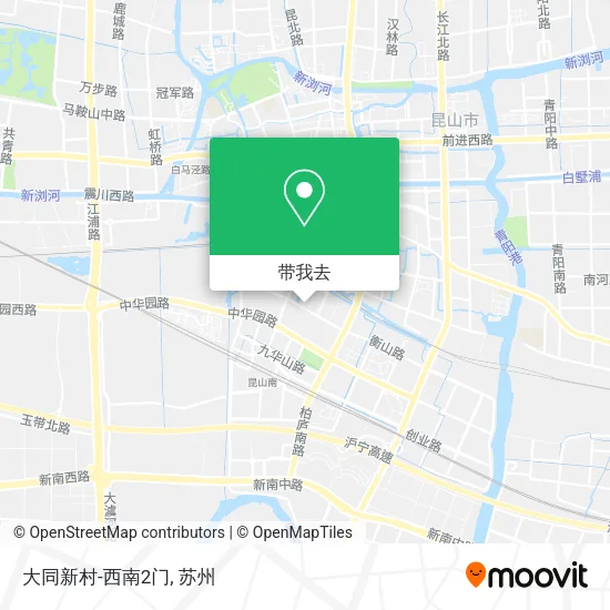 大同新村-西南2门地图