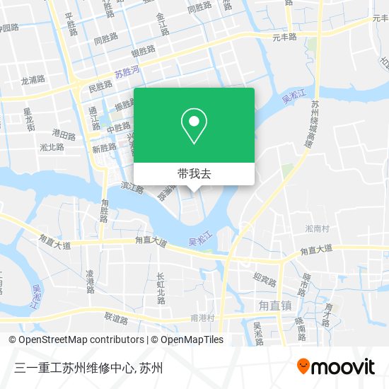 三一重工苏州维修中心地图