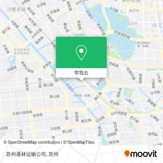 苏州通林运输公司地图