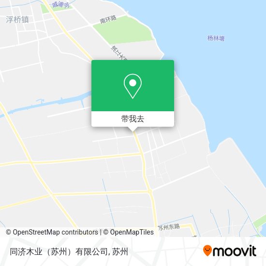 同济木业（苏州）有限公司地图