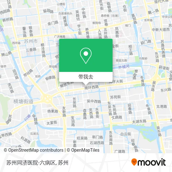 苏州同济医院-六病区地图