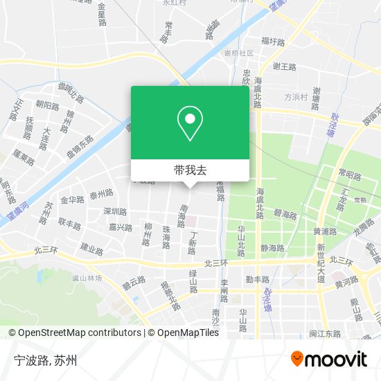 宁波路地图