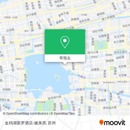 金鸡湖新罗酒店-健身房地图