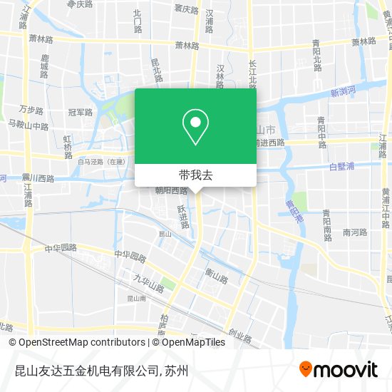 昆山友达五金机电有限公司地图