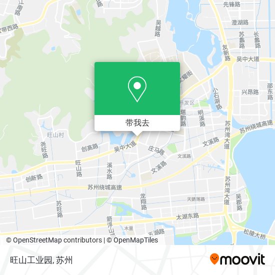 旺山工业园地图