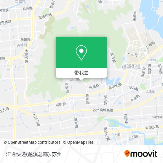 汇通快递(越溪总部)地图