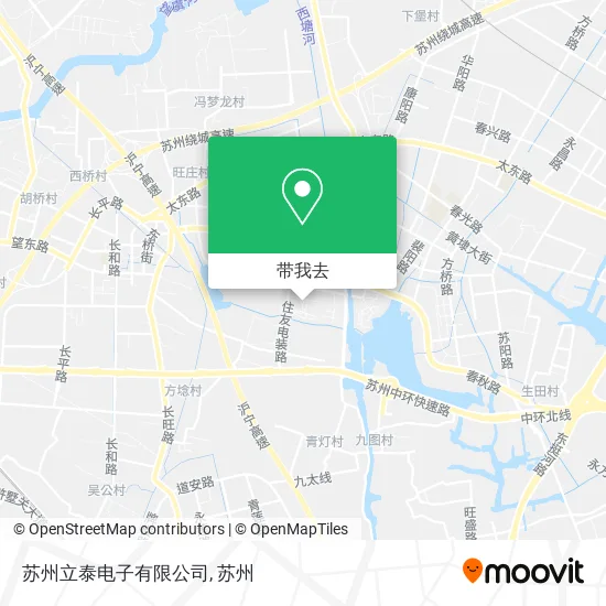 苏州立泰电子有限公司地图