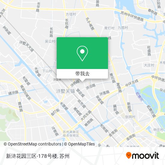 新浒花园三区-178号楼地图
