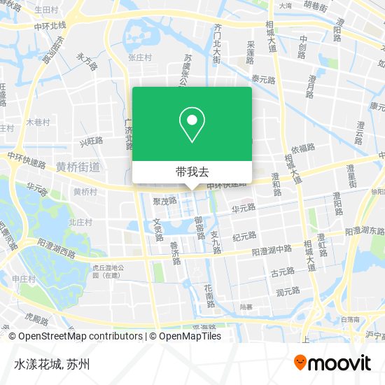 水漾花城地图