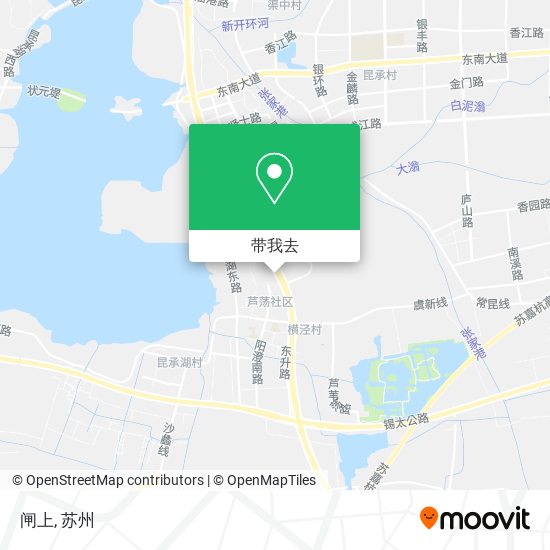 闸上地图