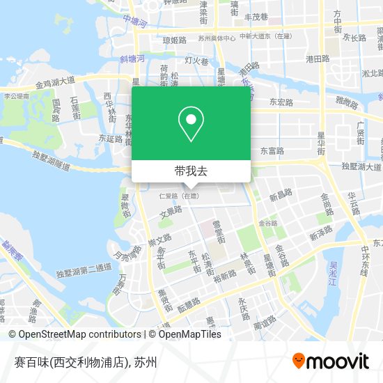 赛百味(西交利物浦店)地图