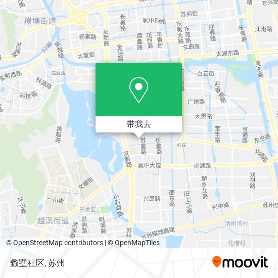 蠡墅社区地图