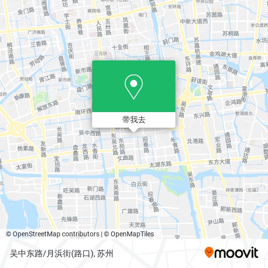 吴中东路/月浜街(路口)地图