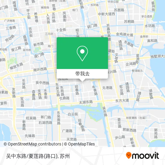 吴中东路/夏莲路(路口)地图