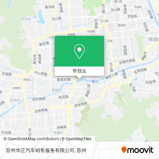 苏州华正汽车销售服务有限公司地图
